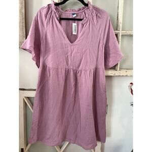 Old Navy Mauve Pink Mini Dress